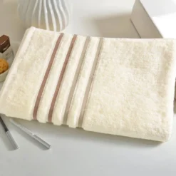 BecquetDrap de bain extrasoft 560g/m2 - blanc écru