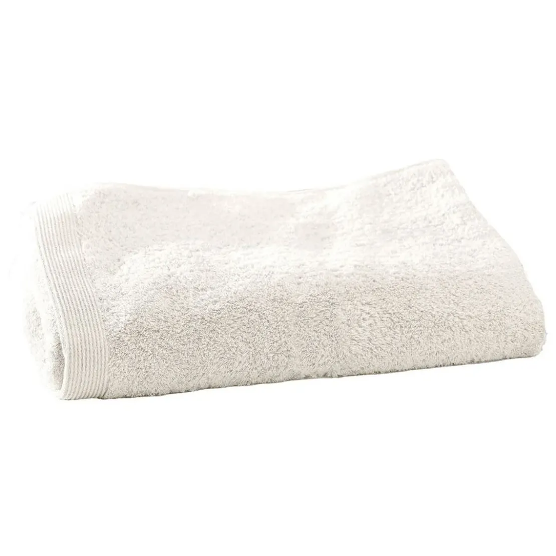 BecquetDrap de bain 550g/m² CAROLINE - blanc ivoire