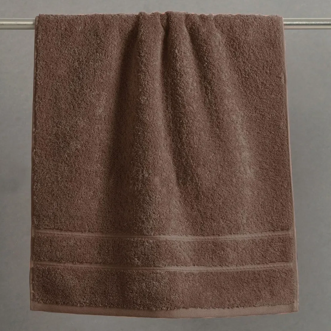 BecquetDrap de bain 600 g/m² COTON EGYPTE - marron moka