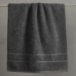 BecquetDrap de bain 600 g/m² COTON EGYPTE - gris ardoise