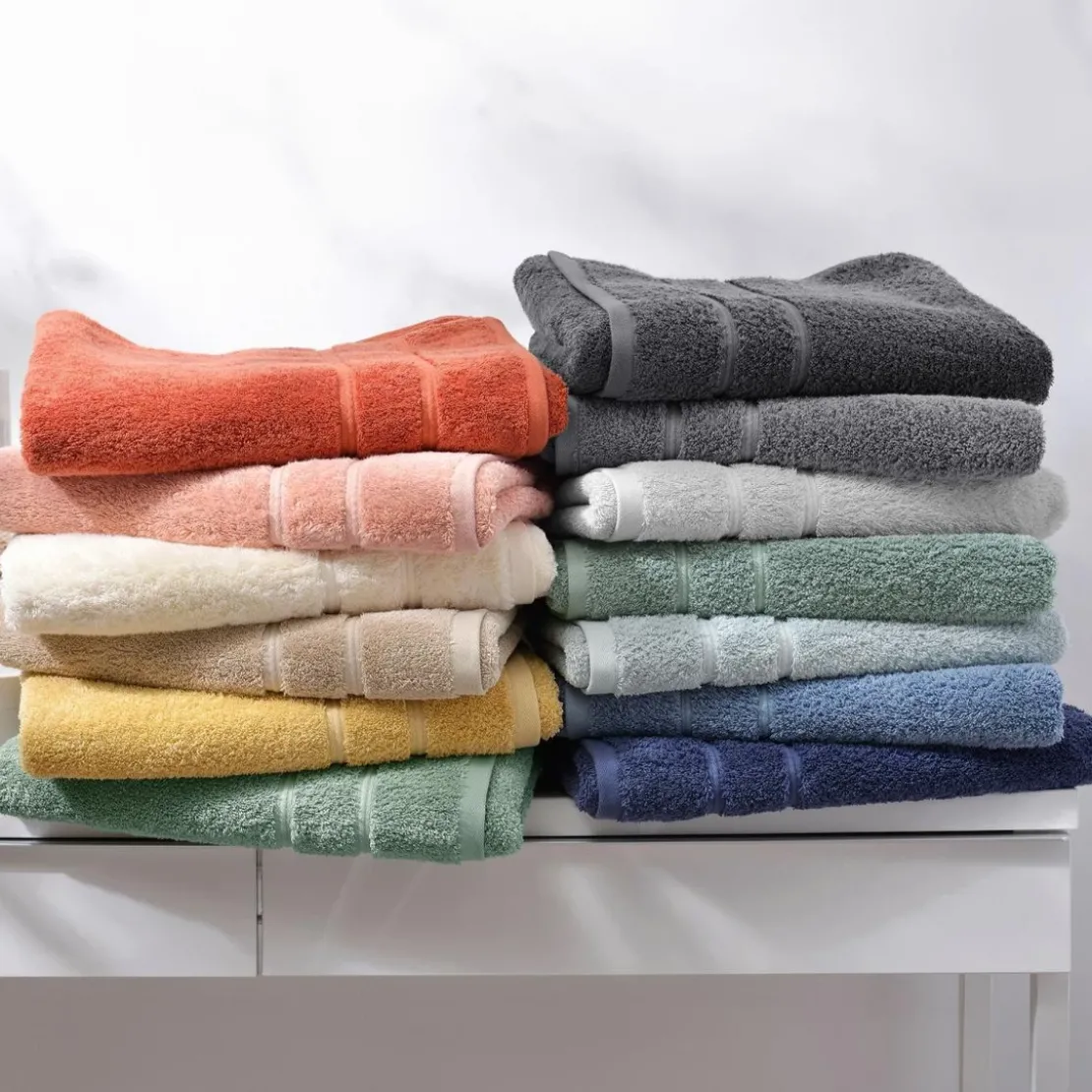 BecquetDrap de bain 600 g/m² COTON EGYPTE - beige sable