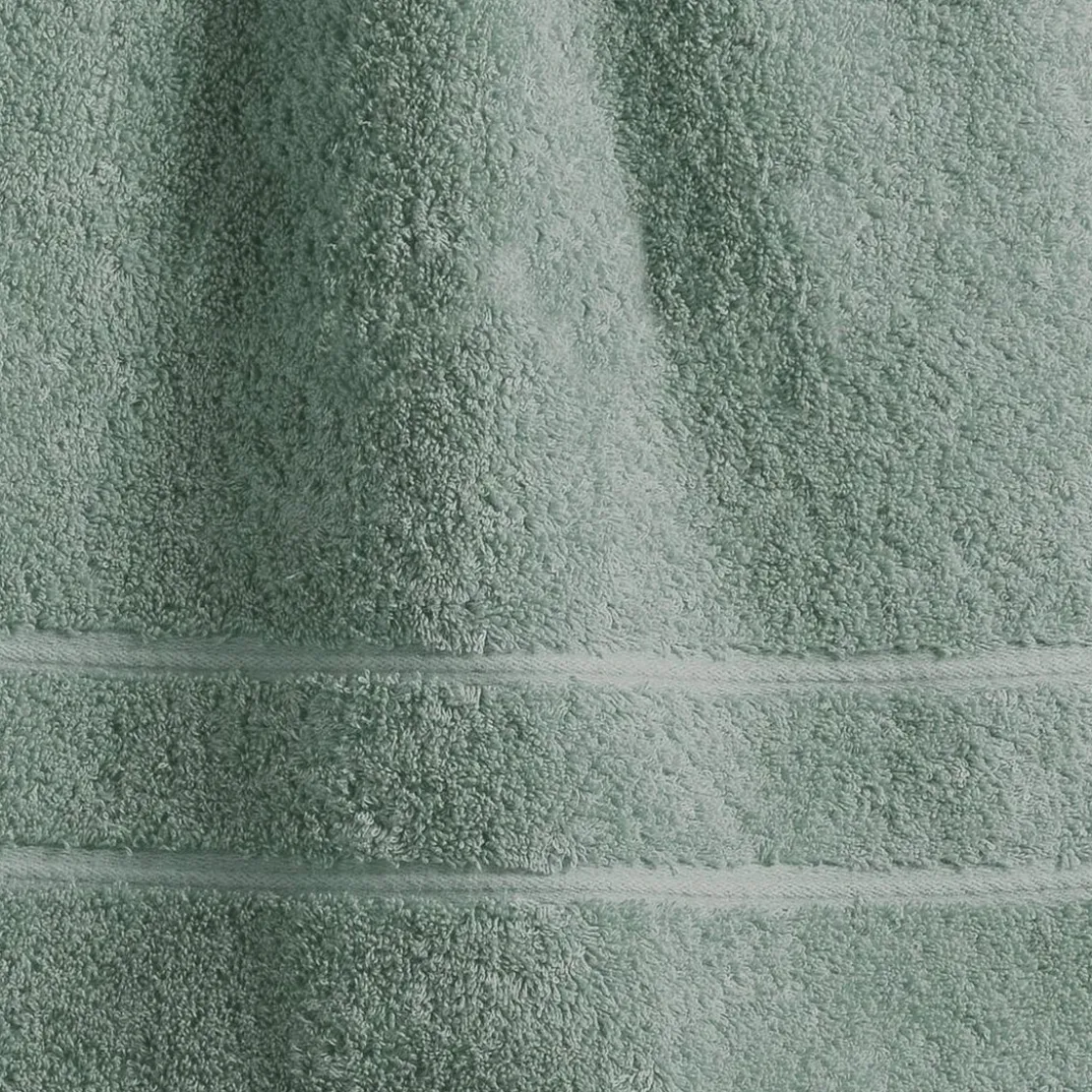 BecquetDrap de bain 600 g/m² COTON EGYPTE - vert de gris