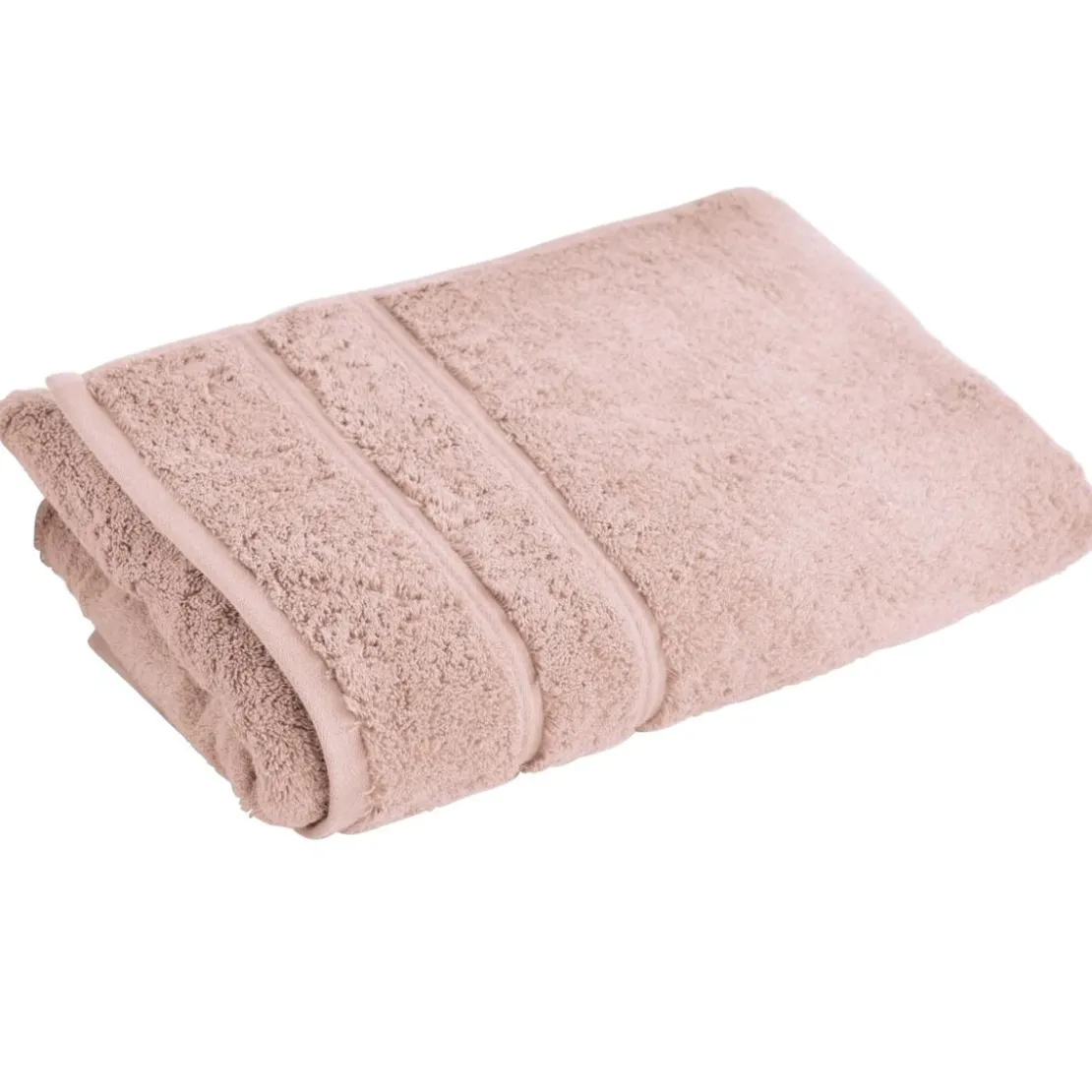 BecquetDrap de bain 600 g/m² COTON EGYPTE - rose blush