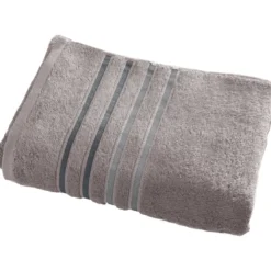 BecquetDrap de bain 560 g/m² EXTRA SOFT - gris silex