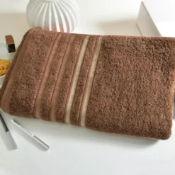 BecquetDrap de bain 560 g/m² EXTRA SOFT - beige chataigne