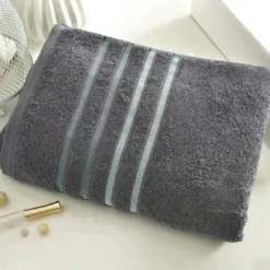 BecquetDrap de bain 560 g/m² EXTRA SOFT - gris foncé