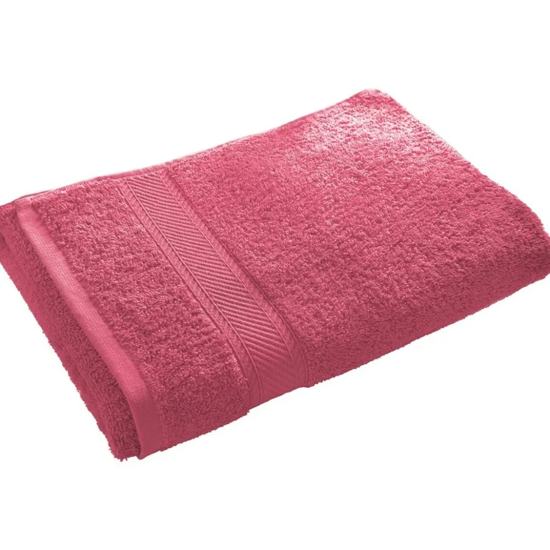 BecquetDrap De Bain Uni Lauréat 450 GM2 - Rose