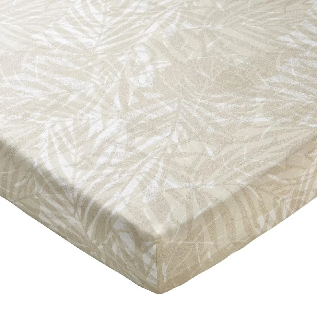 BecquetDrap housse coton beige tropical - GAMME SUCREE