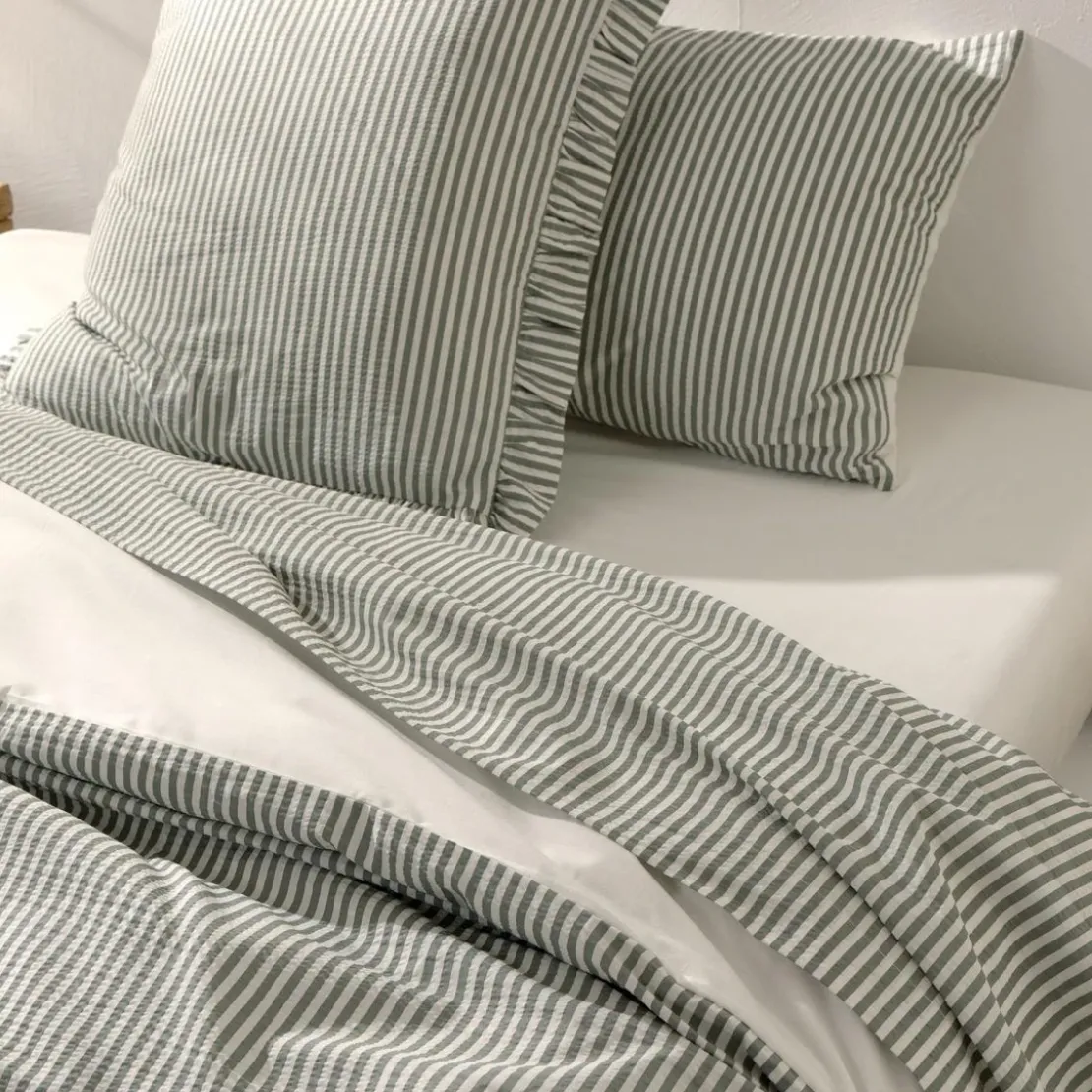 BecquetDrap housse coton COOPER - blanc