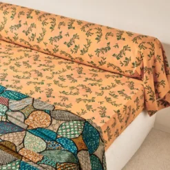 BecquetDrap housse coton motif vintage rétro DR MAGDA