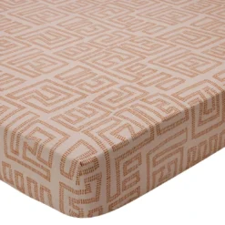 BecquetDrap-housse en coton beige - NAKUPENDA