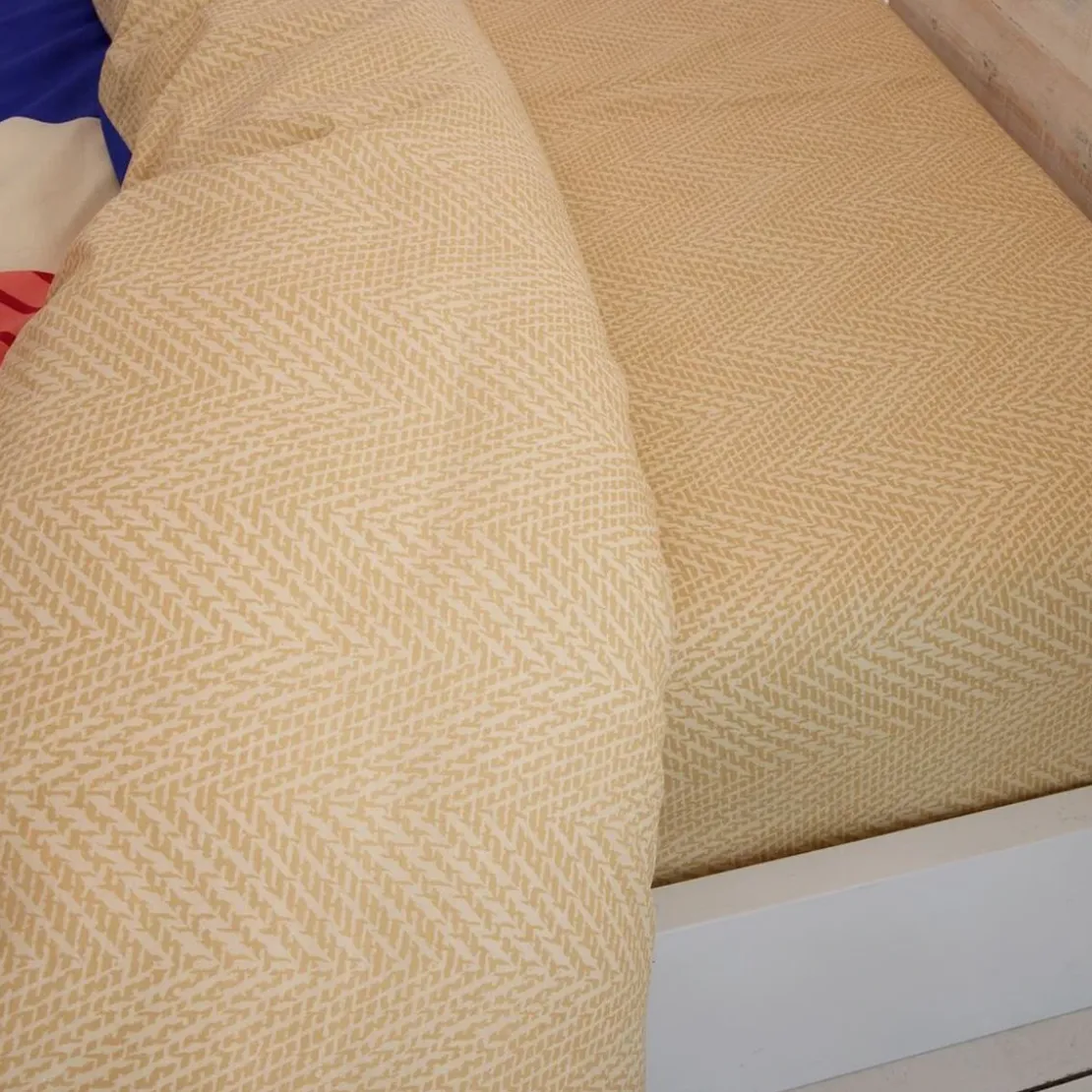 BecquetDrap-housse en coton beige - THÉORÈME