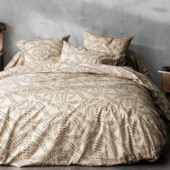BecquetDrap-housse en coton beige - DUNES