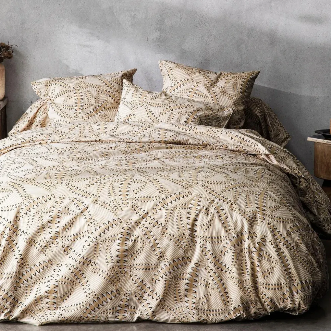BecquetDrap-housse en coton beige - DUNES
