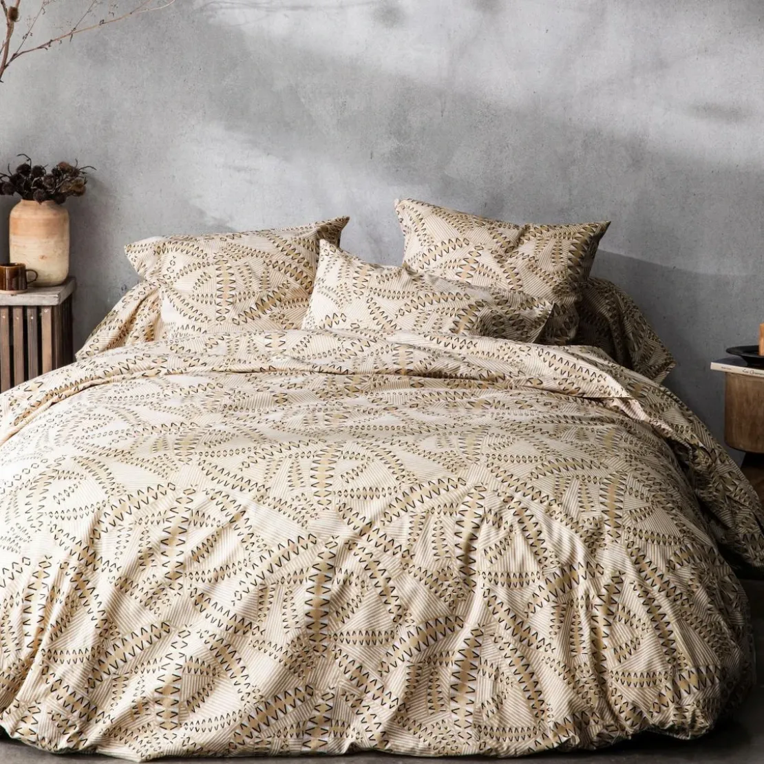 BecquetDrap-housse en coton beige - DUNES