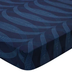 BecquetDrap housse en coton bleu marine -SPORTY CHIC