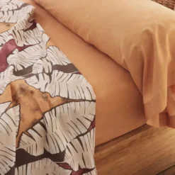 BecquetDrap-housse en coton beige - PALME