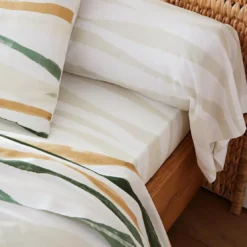 BecquetDrap-housse en coton beige - FLOFLO