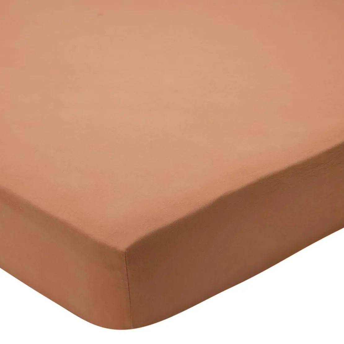 BecquetDrap housse en coton beige doré - DESERT