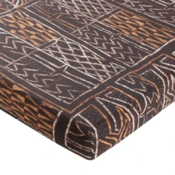 BecquetDrap housse en coton chocolat - TISSAGE