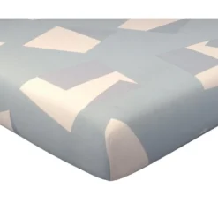 BecquetDrap-housse en coton gris - CARAMEL
