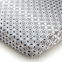 BecquetDrap housse en coton gris - THIBAULT