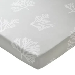 BecquetDrap housse en coton gris clair - HIPPOCAMPE