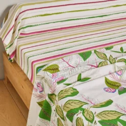 BecquetDrap housse en coton IRREELLE - beige clair