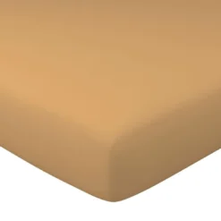 BecquetDrap housse en coton marron caramel - YOUYOU