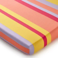 BecquetDrap housse en coton multicolore motif rayure - REVIVAL PALMS