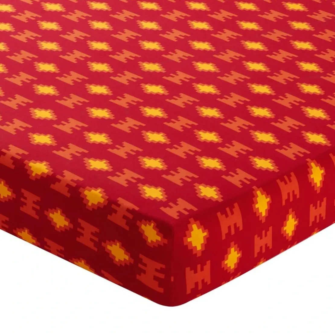 BecquetDrap-housse en coton rouge - EL GRINGO