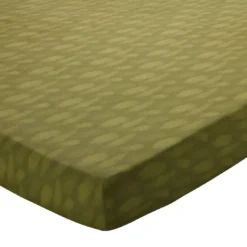 BecquetDrap-housse en coton vert bronze - DEPAYSANT