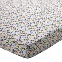 BecquetDrap housse en coton VALISER fleurs des champs multicolore