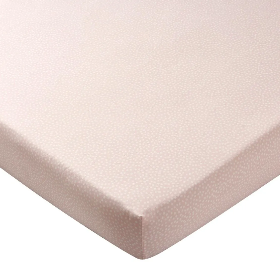BecquetDrap housse enfant coton bleu JU FILLETTE