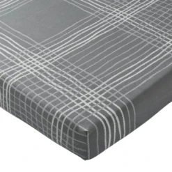 BecquetDrap-housse en flanelle gris - NOA