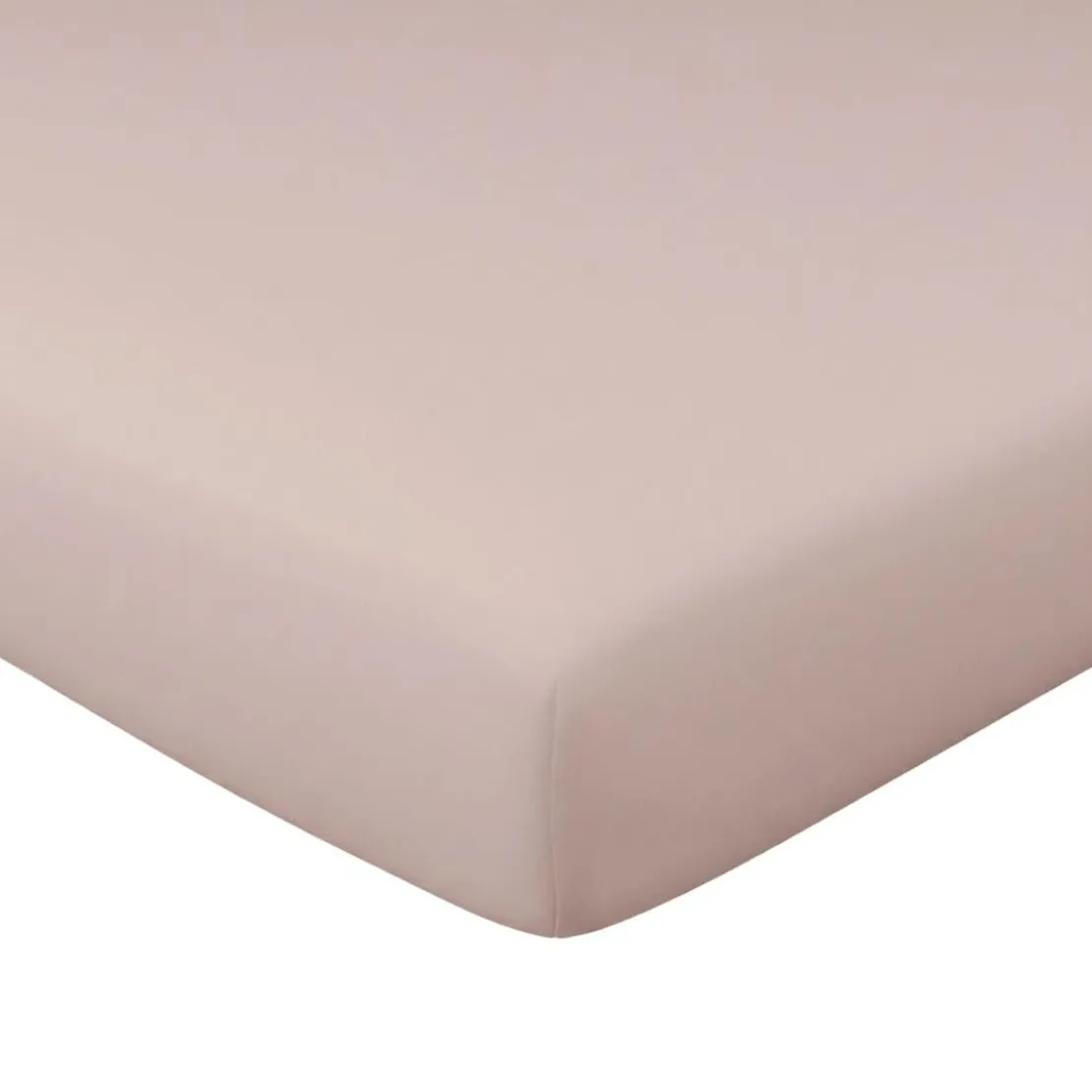 BecquetDrap housse en percale de coton PORTE DU DESERT - gris