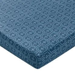 BecquetDrap-housse en polycoton bleu - CUZCO
