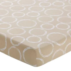 BecquetDrap-housse en polycoton beige - EXPRESSO POLYCOTON