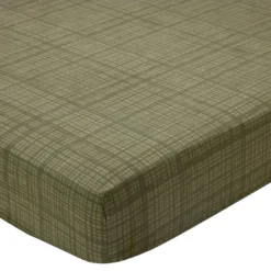 BecquetDrap housse en polycoton vert kaki - FLOW BLEU