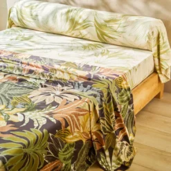 BecquetDrap housse en satin de coton HACIENDA - beige