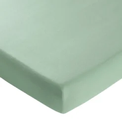 BecquetDrap housse FLANELLE UNI - vert amande