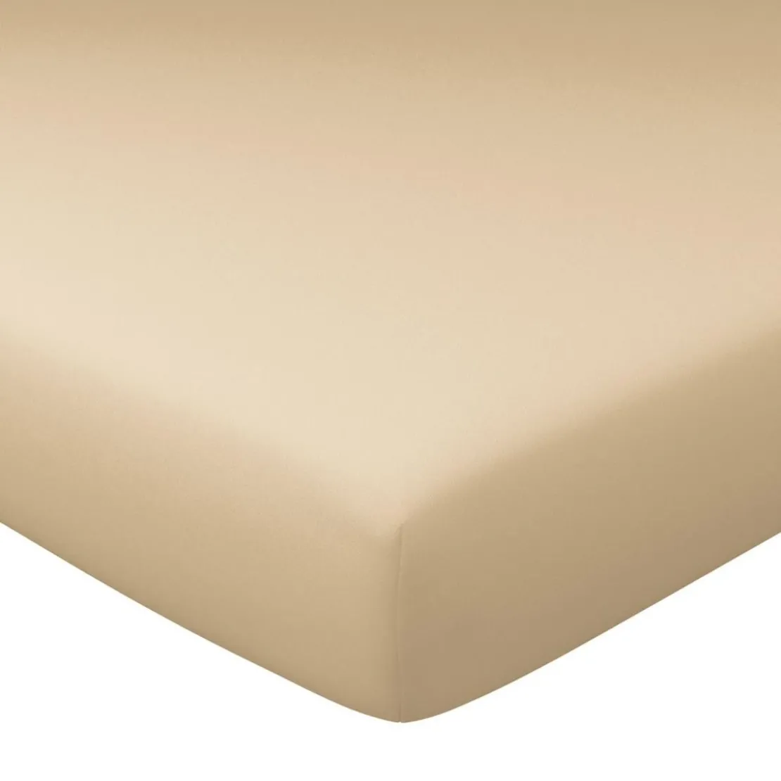 BecquetDrap housse grand bonnet 32 cm FLANELLE UNI - beige