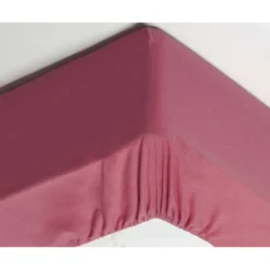 BecquetDrap-housse grands bonnets en flanelle Rose