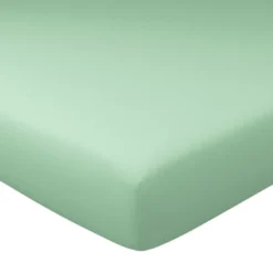 BecquetDrap-housse Grands Bonnets 30 cm uni en jersey vert jade