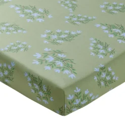 BecquetDrap-housse, motif fleurs CUEILLETTE multicolore