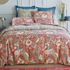 BecquetDrap housse OTTOMANES motif perse multicolore