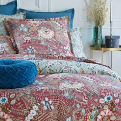 BecquetDrap housse OTTOMANES motif perse multicolore