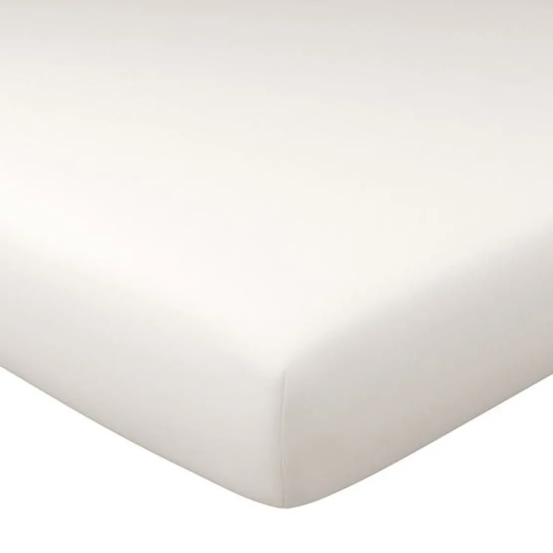 BecquetDrap-housse Super Grands Bonnets en coton blanc