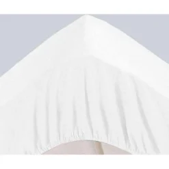 BecquetDrap-housse Super Grands Bonnets en coton blanc
