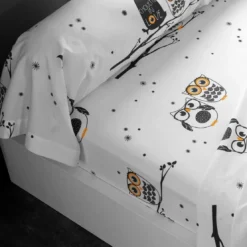 BecquetDrap plat CHOUETTE IN LOVE gris